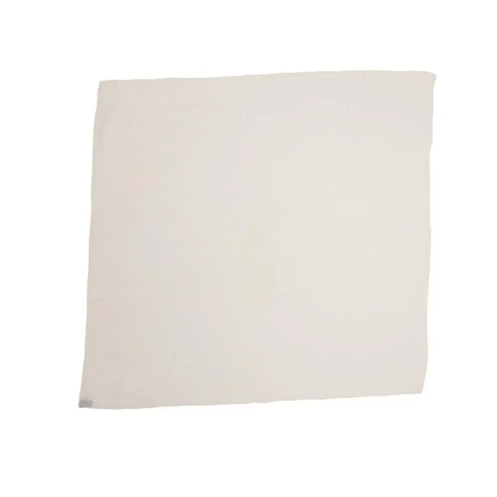 Christian Dior Silk Cream Colored Vintage Logo Scarf
